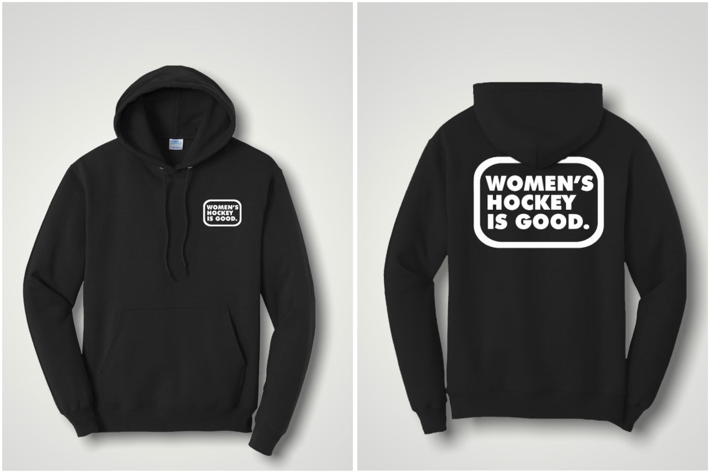 Women's Hockey Is Good. Hoodie