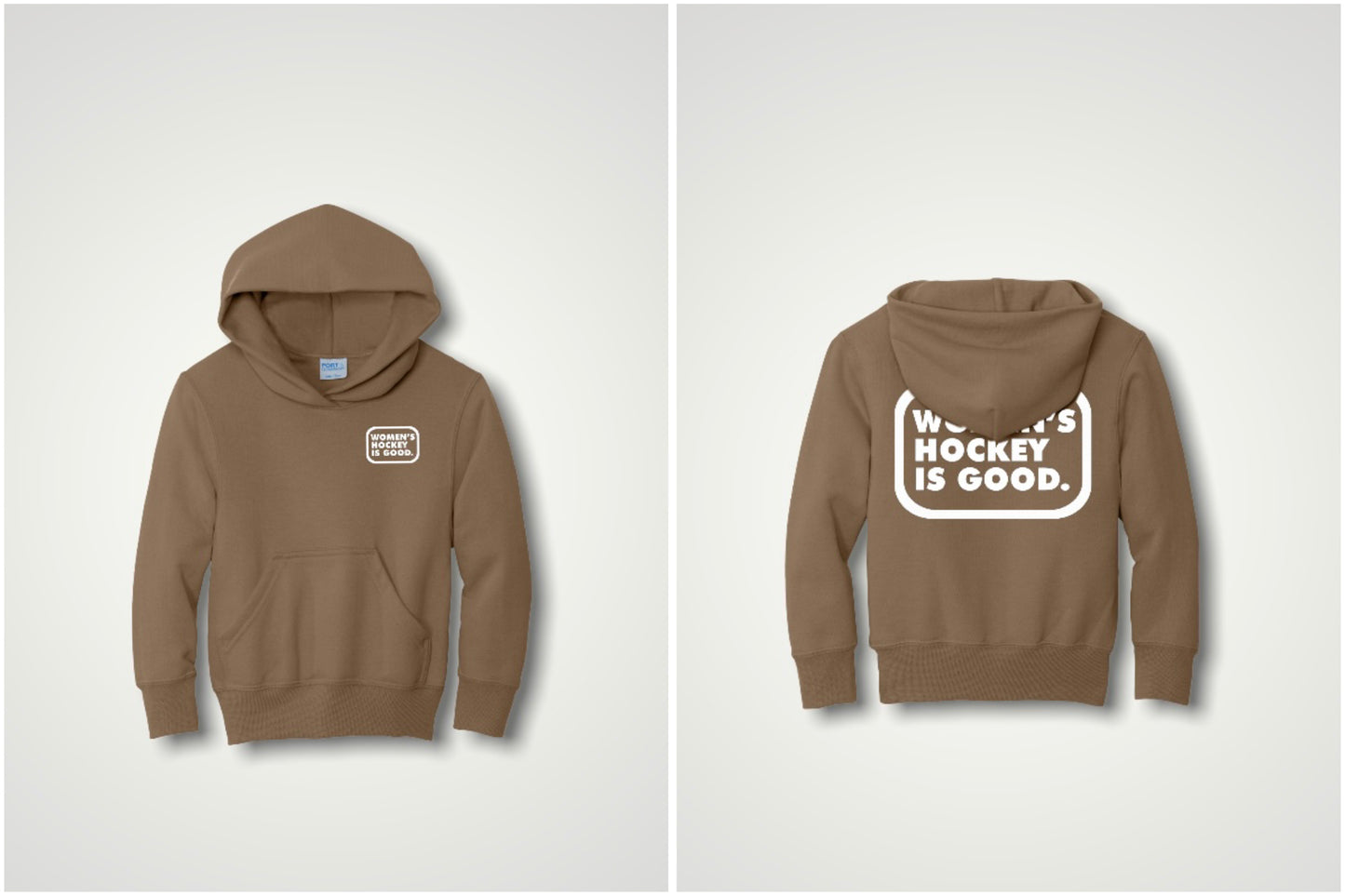 Women's Hockey Is Good. (YOUTH) Hoodie