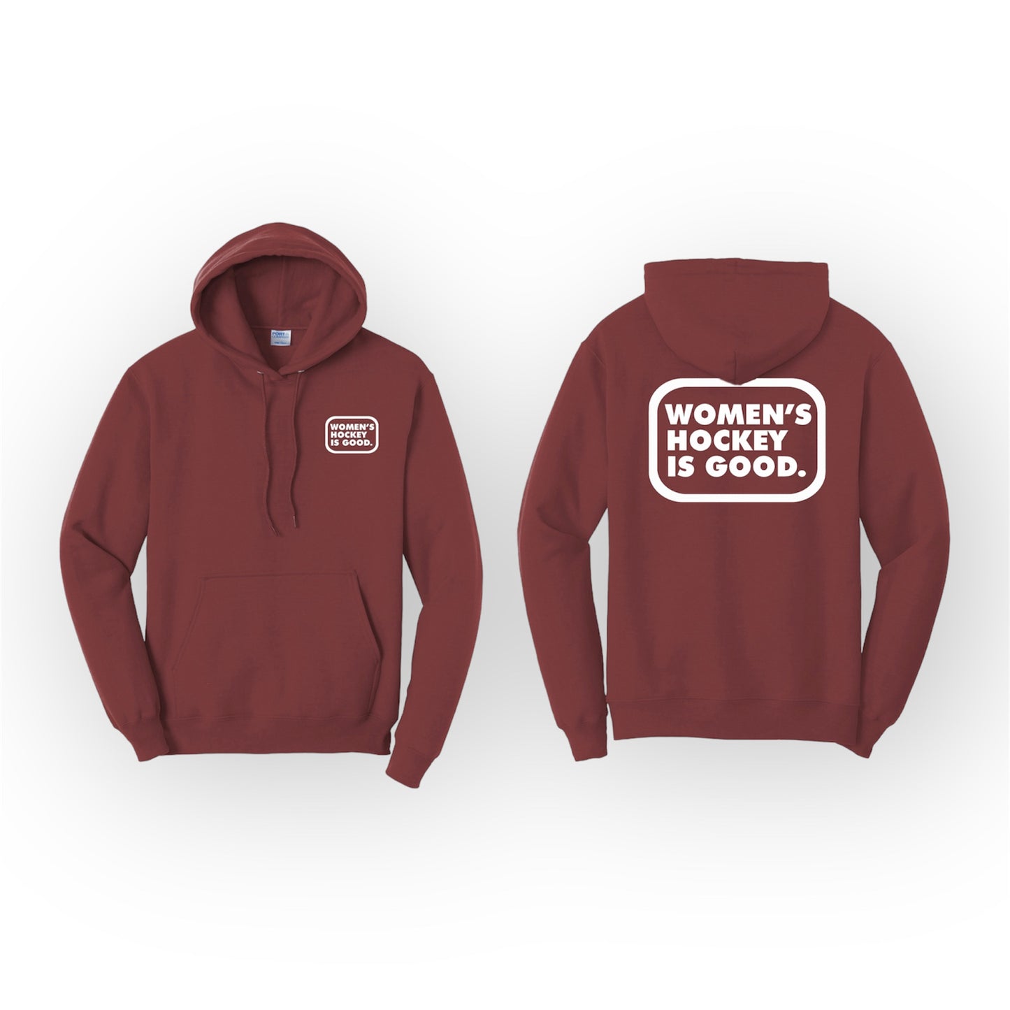 Women's Hockey Is Good. Team Hoodie